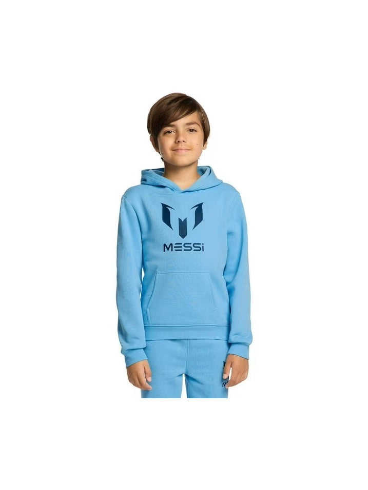 VG X MESSI SWEATER WITH HOOD LS