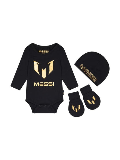 VG X MESSI 1 PCE BABYSUIT LS + HAT + BOOTIES