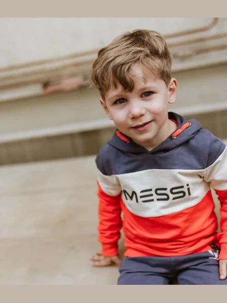 VG X MESSI SWEATER WITH HOOD LS