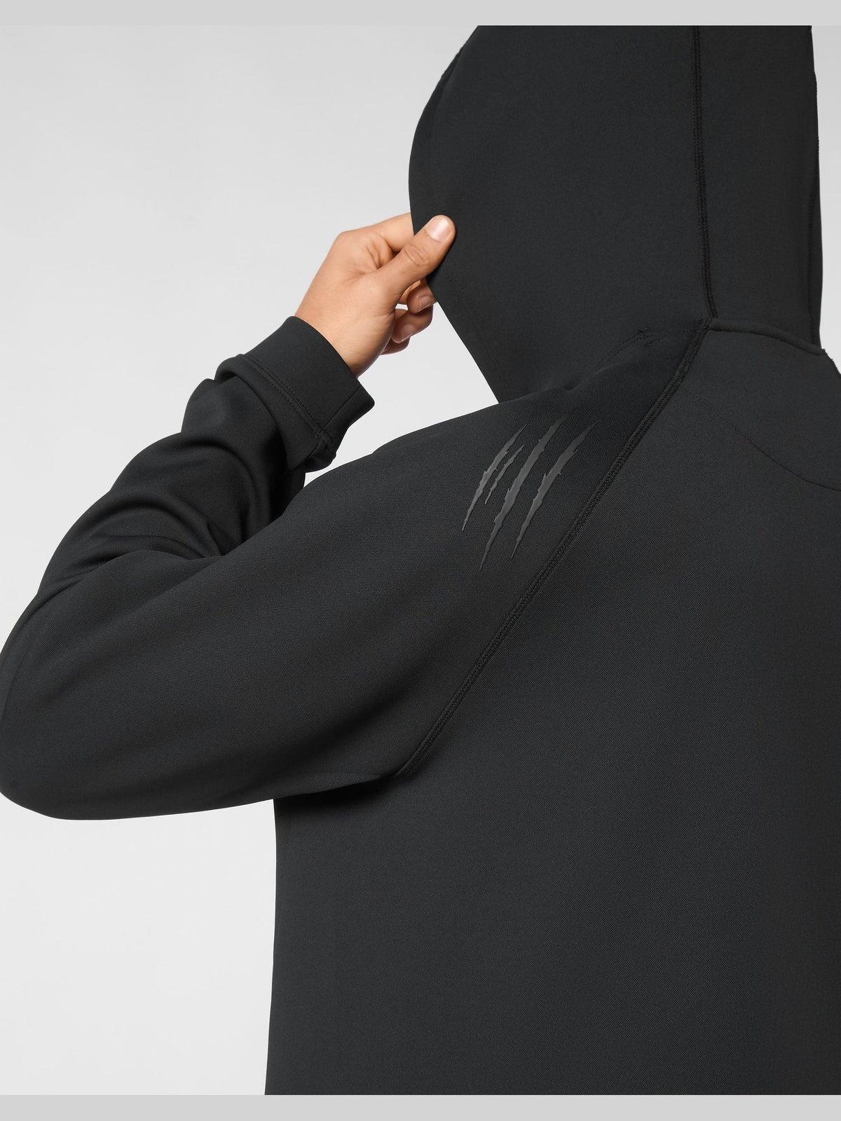 PLEIN SPORT TECHNICAL OVERSIZE HOODIE SWEATSHIRT LS