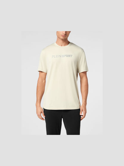 PLEIN SPORT REFLECTIVE T-SHIRT ROUND NECK SS