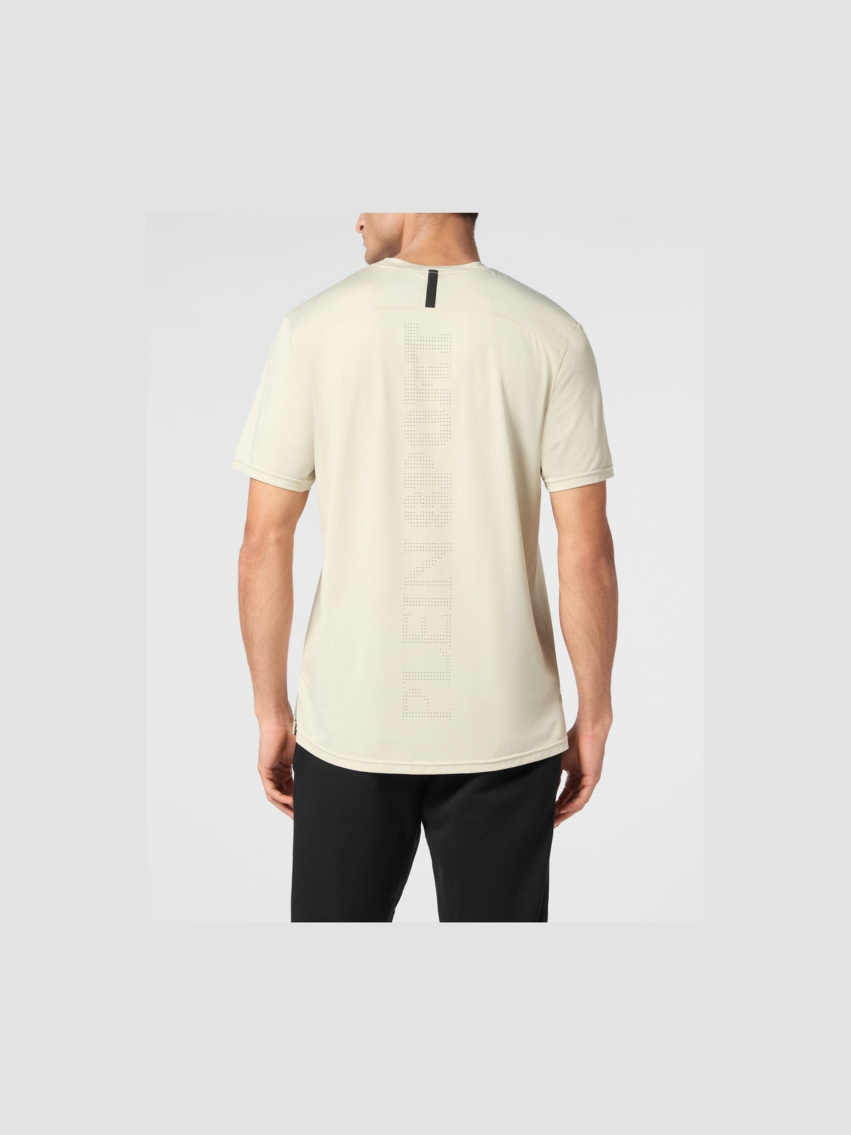 PLEIN SPORT REFLECTIVE T-SHIRT ROUND NECK SS