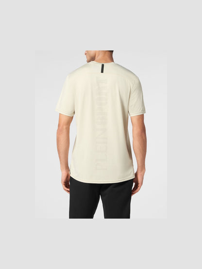 PLEIN SPORT REFLECTIVE T-SHIRT ROUND NECK SS