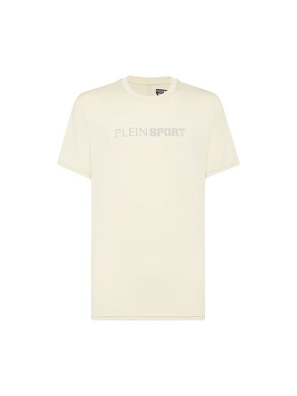 PLEIN SPORT REFLECTIVE T-SHIRT ROUND NECK SS