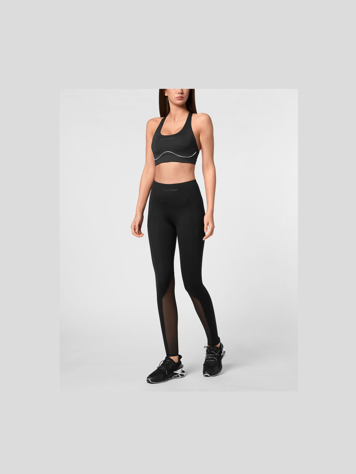 PLEIN SPORT MULTICUTTING PUSH UP LEGGINGS