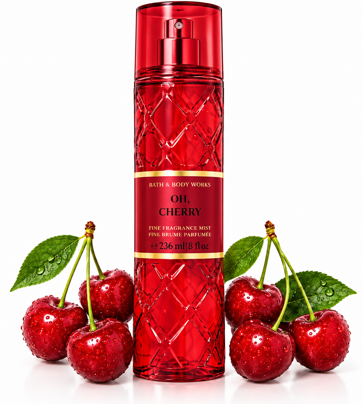 BATH AND BODY WORKS OH CHERY BODY MIST 236ML