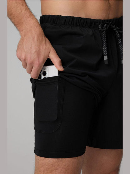 FABLETICS THE 7 O2 RUN SHORT (LINED)