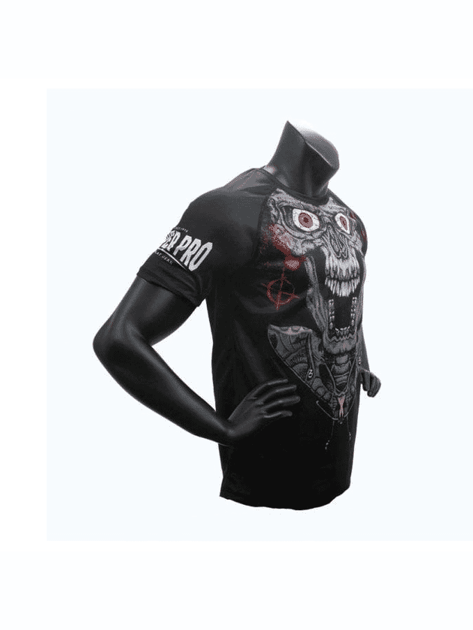 SUPER PRO COMBAT GEAR T-SHIRT DRYGEAR SKULL