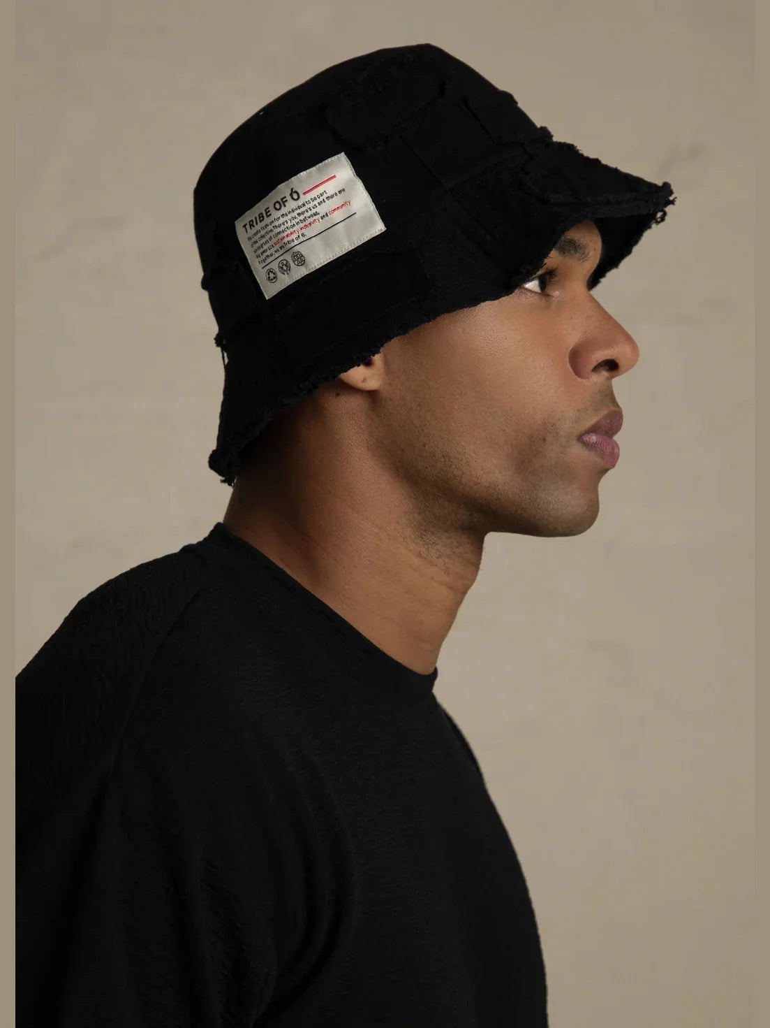 TRIBE OF 6 CARACAS RAW EDGE HAT