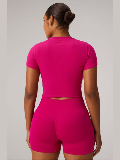 FABLETICS CLASSIC COTTON CROPPED BABY TEE
