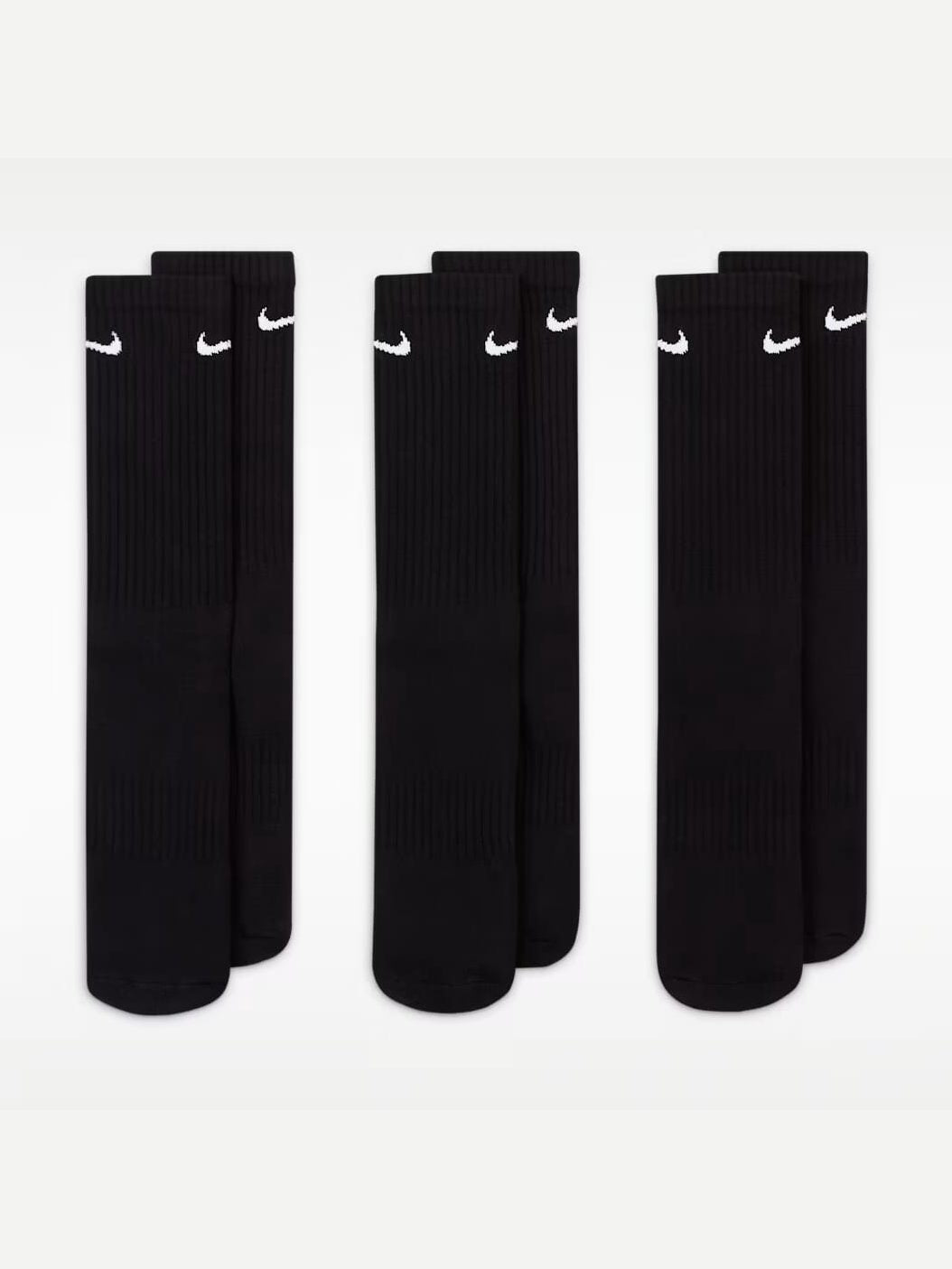 NIKE U NK EVERYDAY CUSH CREW 3PR - 132