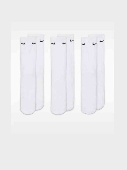 NIKE U NK EVERYDAY CUSH CREW 3PR - 132