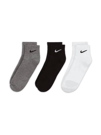 NIKE U NK EVERYDAY CUSH ANKLE 3PR - 132N
