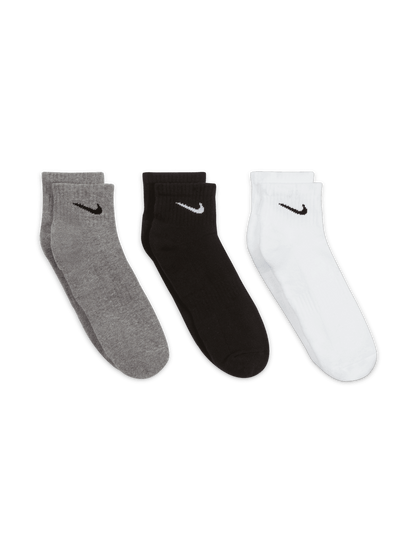 NIKE U NK EVERYDAY CUSH ANKLE 3PR - 132N