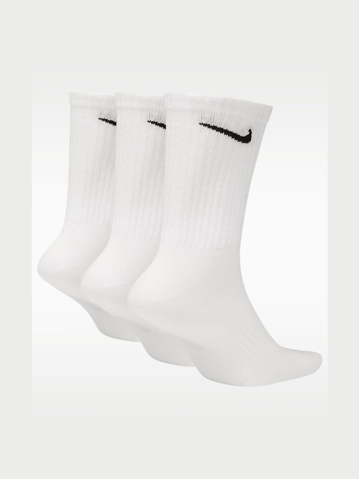 NIKE U NK EVERYDAY LTWT CREW 3PR - 132N