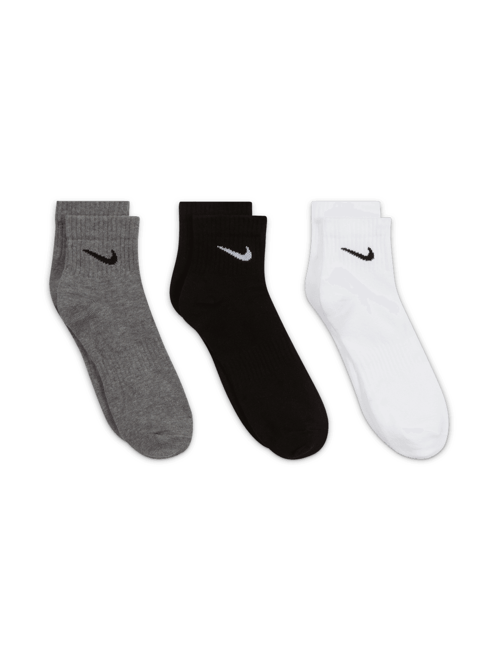NIKE U NK EVERYDAY LTWT ANKLE 3PR 132