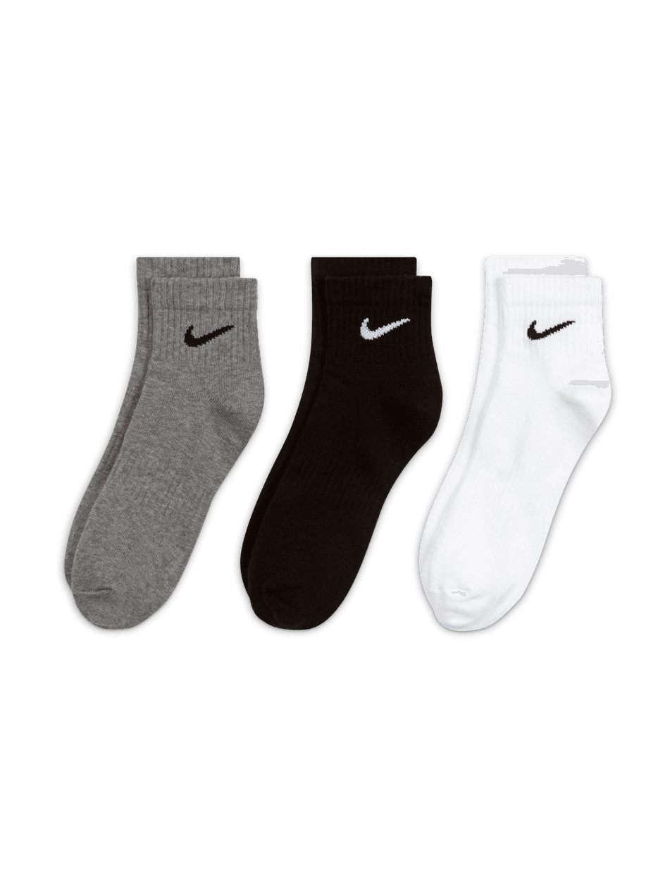 NIKE U NK EVERYDAY LTWT ANKLE 3PR 132