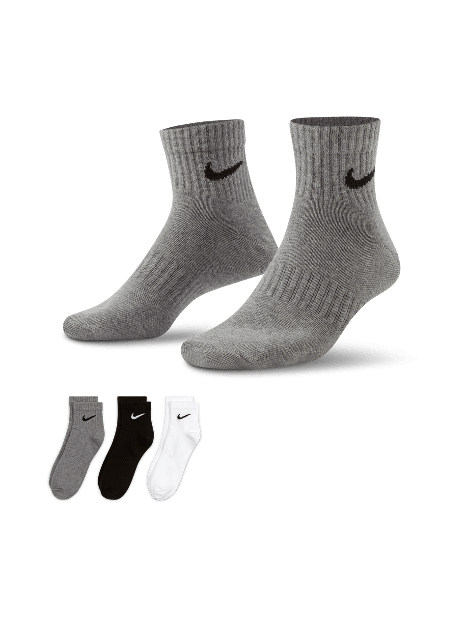 NIKE U NK EVERYDAY LTWT ANKLE 3PR 132