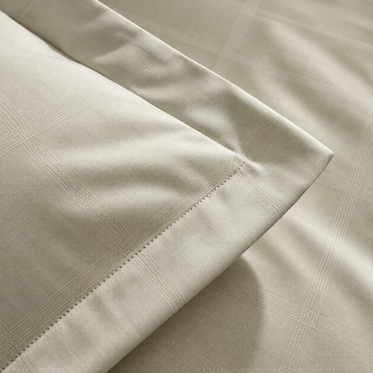 Karaca Home Royale Cotton & Lyocell Double Duvet Cover Set 200 × 220 cm – Sage, 8680214391440