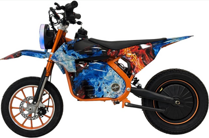 Electric Bike – 36V Lead-Acid Battery, 500W Motor, Speed Display & Bluetooth
