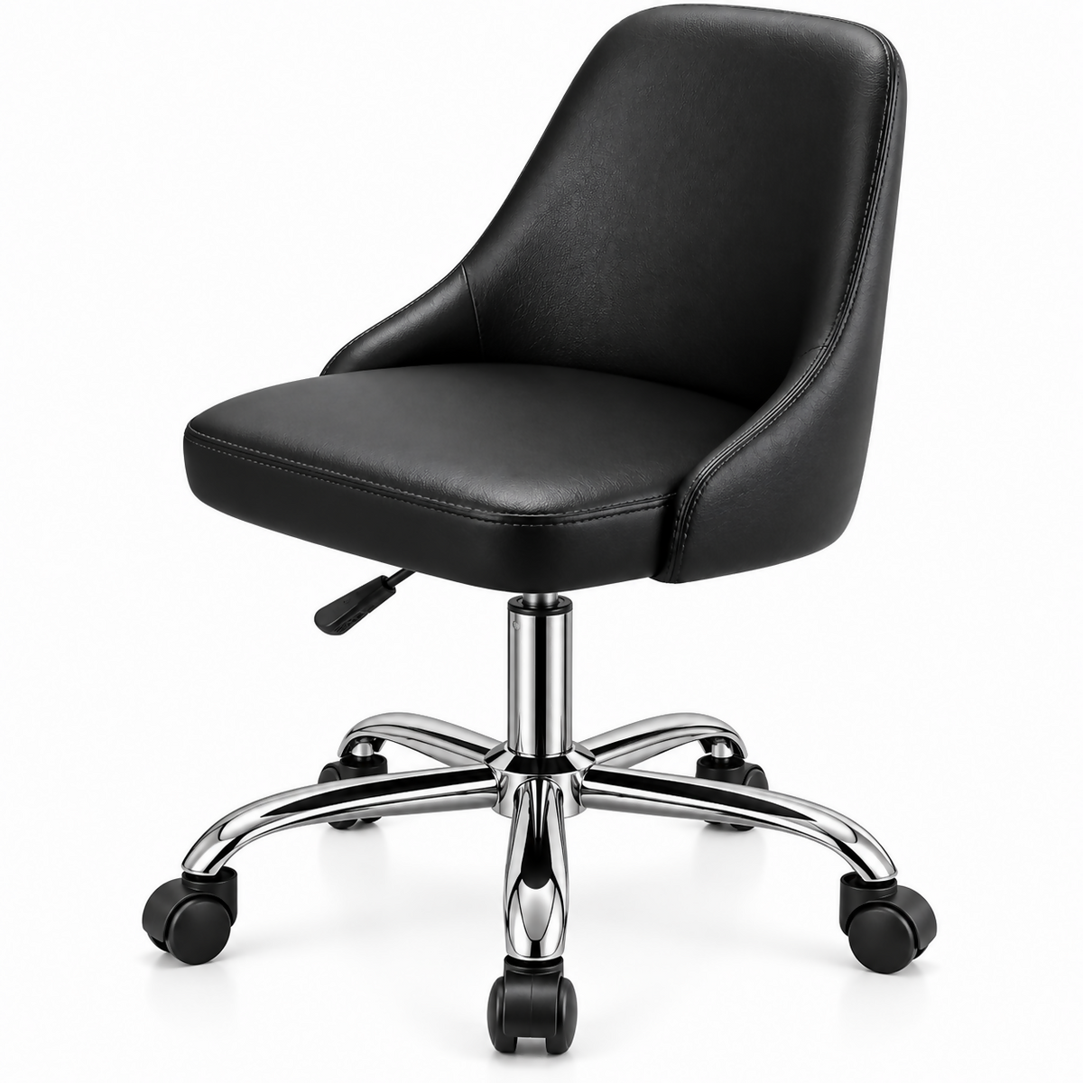 Salon Stool Swivel seat Chair Adjustable Rolling Salon Tabouret 262