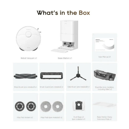 Dreame D30 Ultra Robot Vacuum - [White], DRM-D30ULTRAW
