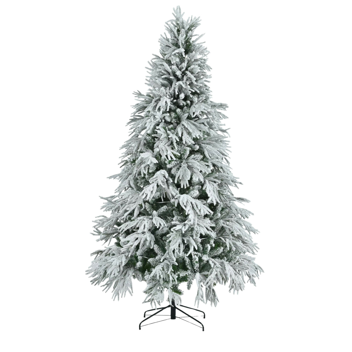 White Valley Christmas white long fings tree - 240cm 25251