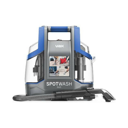 Vax Spotwash Duo Versatile And Effective Spot Cleaner, Stains And Spot Cleaning Tasks, Multi-Surface Cleaning, Antimicrobial Tools; Self-Clean Function, Clean Water Tank: 1.6L, Dirty Water Tank: 1L, VAX-CDCWCSXA