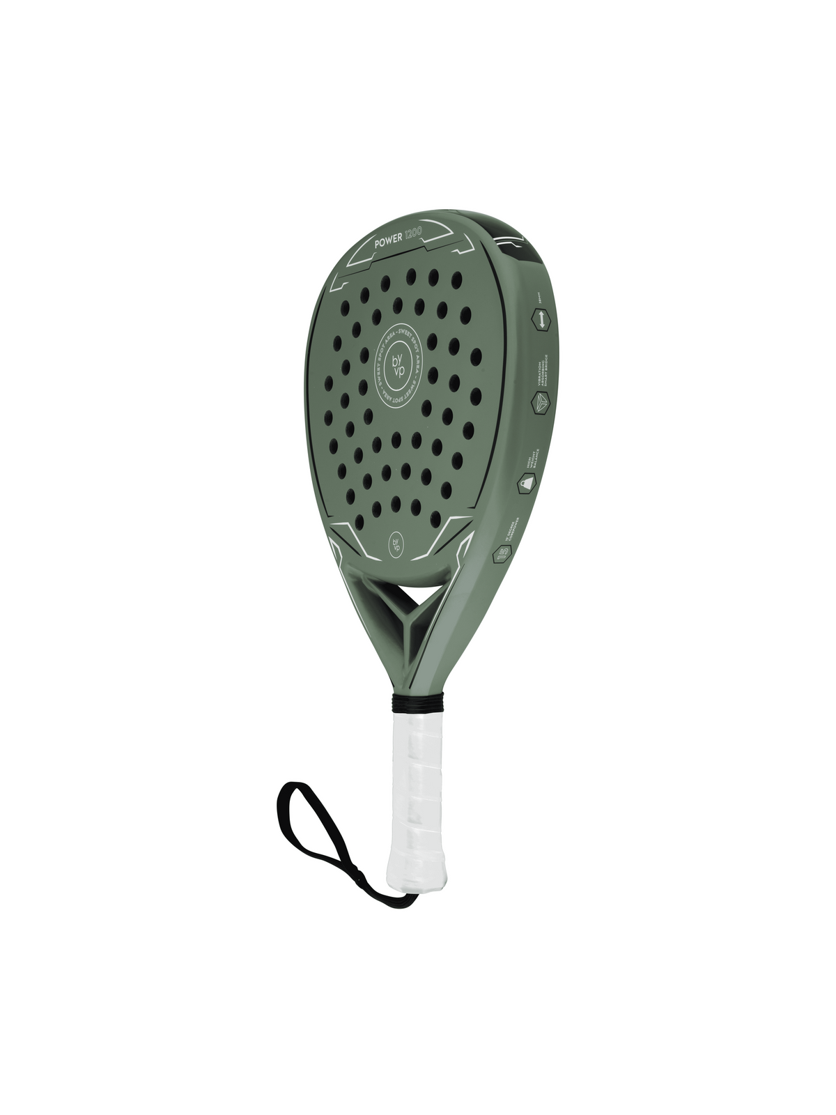 BYVP PADEL RACKET DIAMOND SHAPE POWER 1200