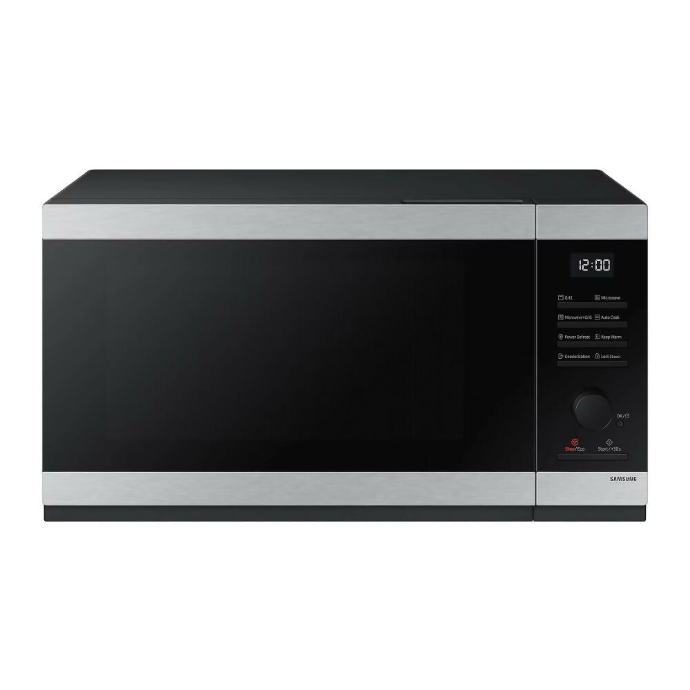Samsung Grill Microwave Oven with Sheath Heater and Home Dessert, 40L [Silver], MG40DG5524ATSG