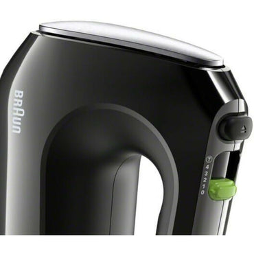 Braun Multimix 2 Hand Mixer [Beaters - Dough Hooks - Acccessory Bag] - Black, HM2110BK