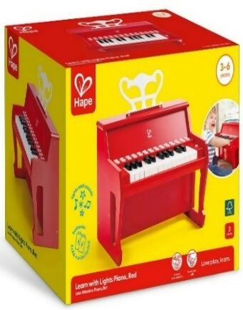 Learn With Lights Piano, Red