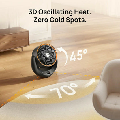 Dreo Space Heater 1500W, 60 Degree Adjustable Tilt, Portable Heater for Office