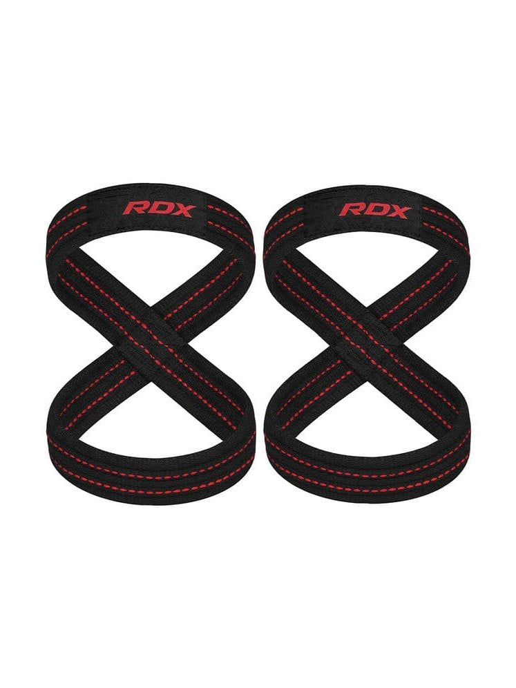 RDX GYM LIFTING COTTON 8 STRAPS GRAY-M
