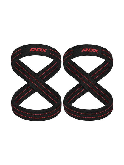 RDX GYM LIFTING COTTON 8 STRAPS GRAY-M