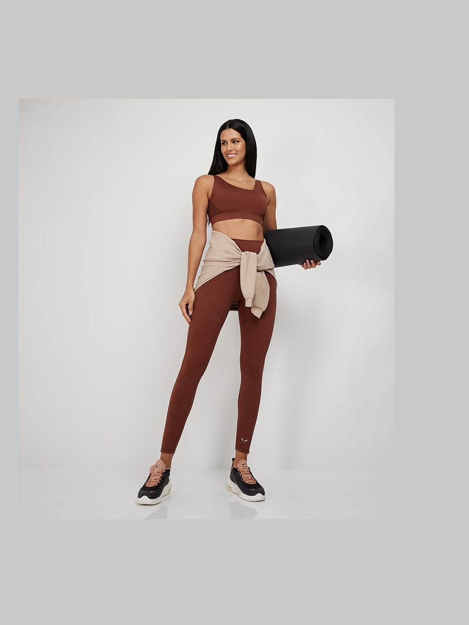 SQUATWOLF CODE RIBBED ASYMMETRIC BRA