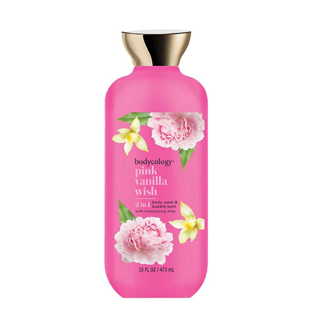 Bodycology Body Wash Pink Vanilla Wish 16Oz