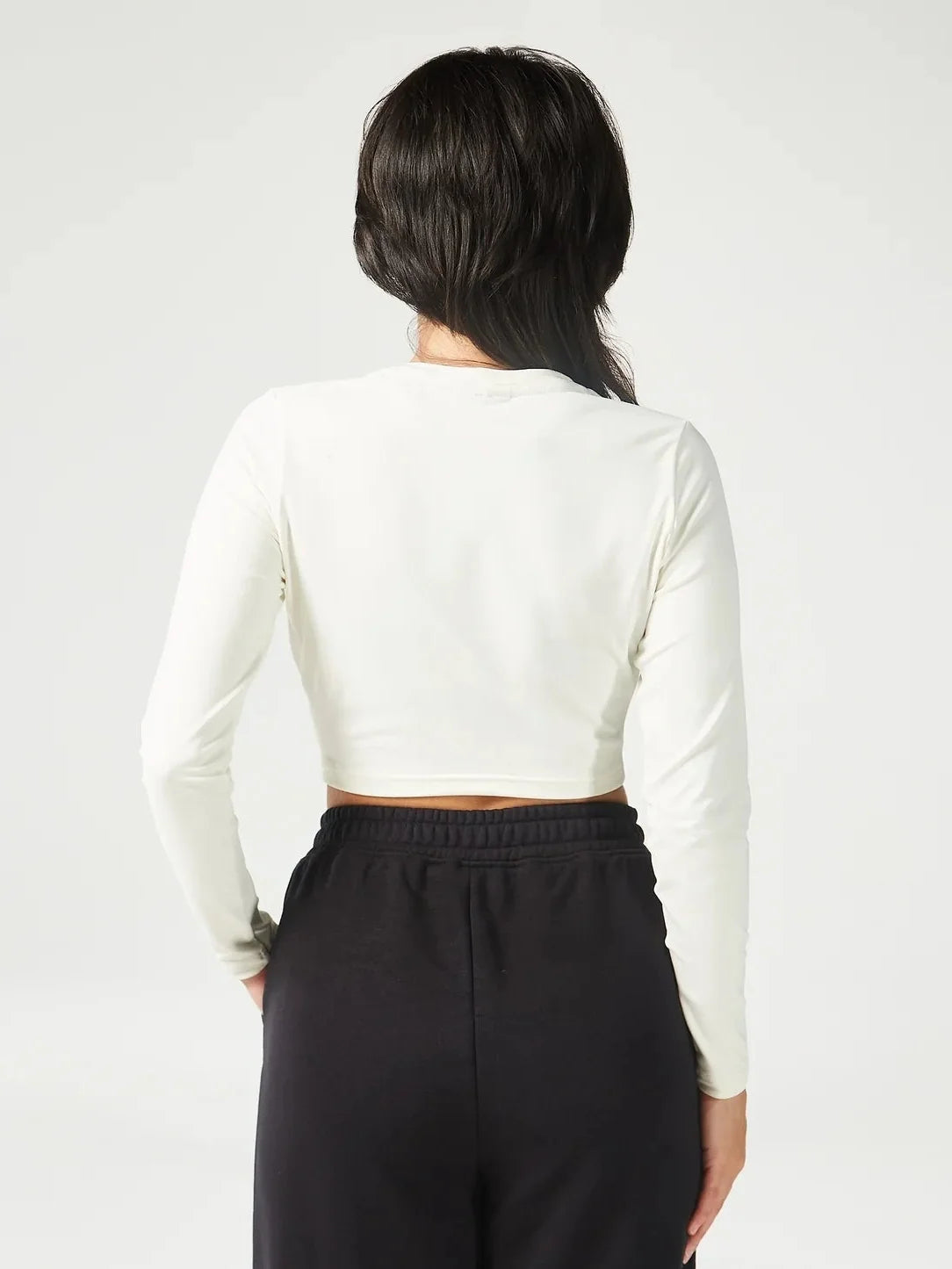 SQUATWOLF ESSENTIAL FULL SLEEVES CROP TOP