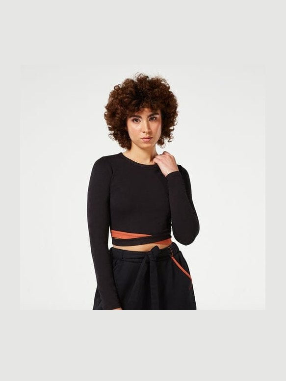 SQUATWOLF RETROGRADE CRISS CROSS TOP