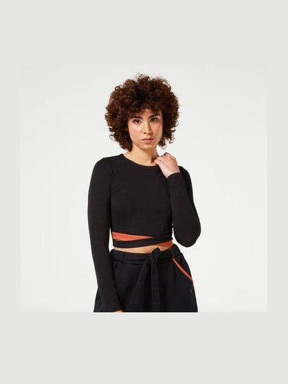 SQUATWOLF RETROGRADE CRISS CROSS TOP
