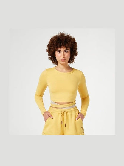 SQUATWOLF RETROGRADE CRISS CROSS TOP