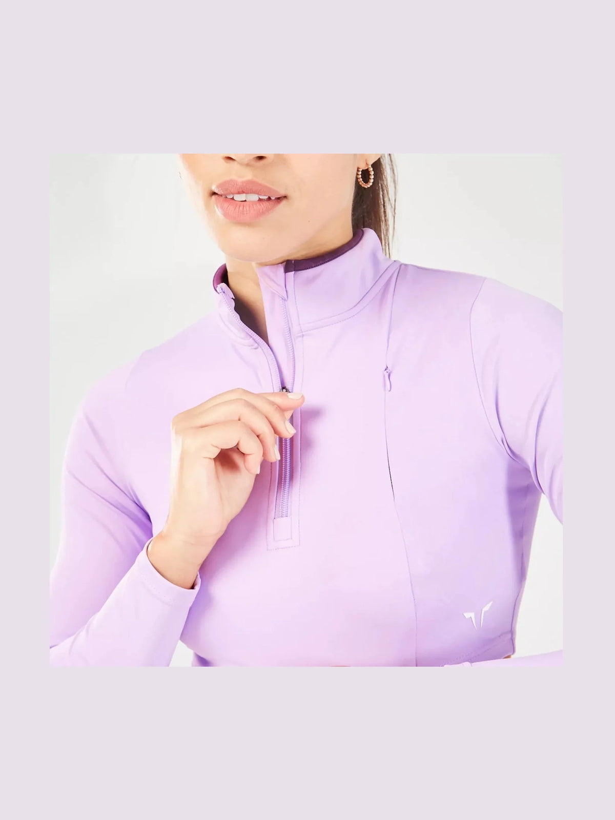 SQUATWOLF QTR ZIP SERPENT TOP