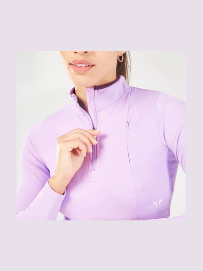 SQUATWOLF QTR ZIP SERPENT TOP