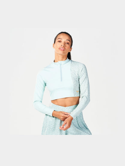 SQUATWOLF QTR ZIP SERPENT TOP