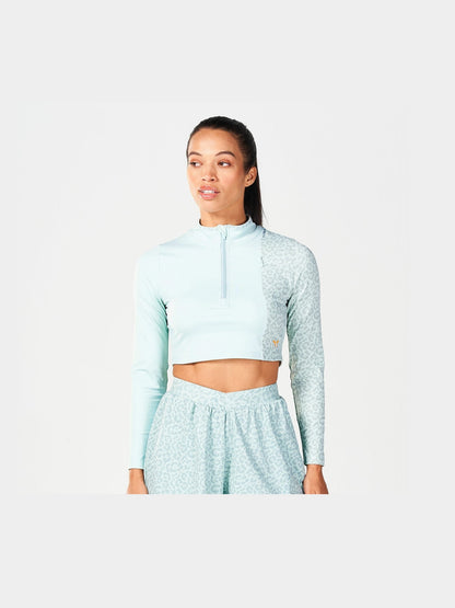 SQUATWOLF QTR ZIP SERPENT TOP