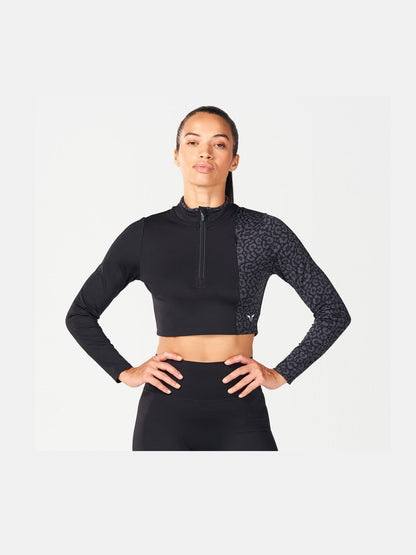 SQUATWOLF QTR ZIP SERPENT TOP