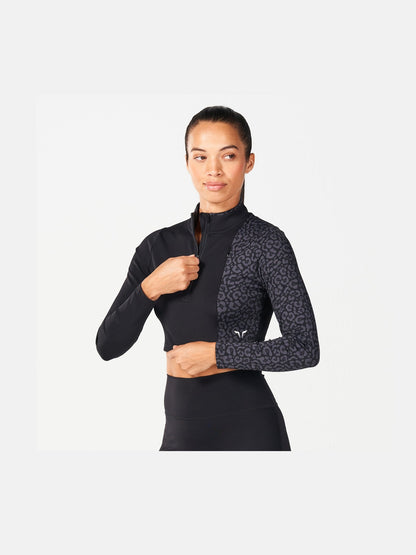 SQUATWOLF QTR ZIP SERPENT TOP