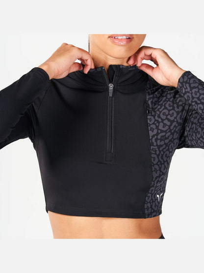 SQUATWOLF QTR ZIP SERPENT TOP