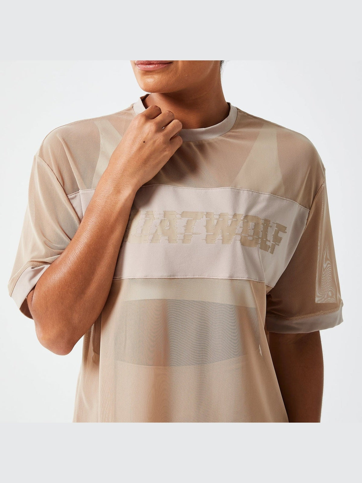 SQUATWOLF MESH GLITCH TEE