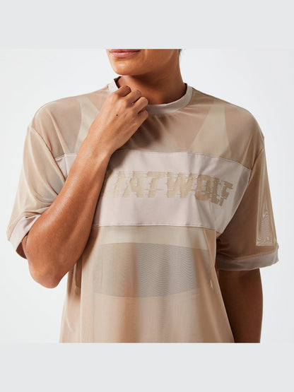 SQUATWOLF MESH GLITCH TEE
